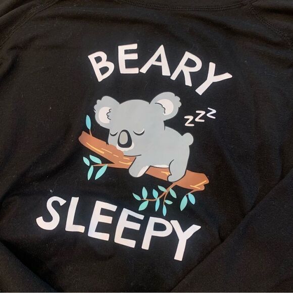 Weekend Edition Beary Sleepy Koala Pyjama Set Size Medium - Picture 6 of 6